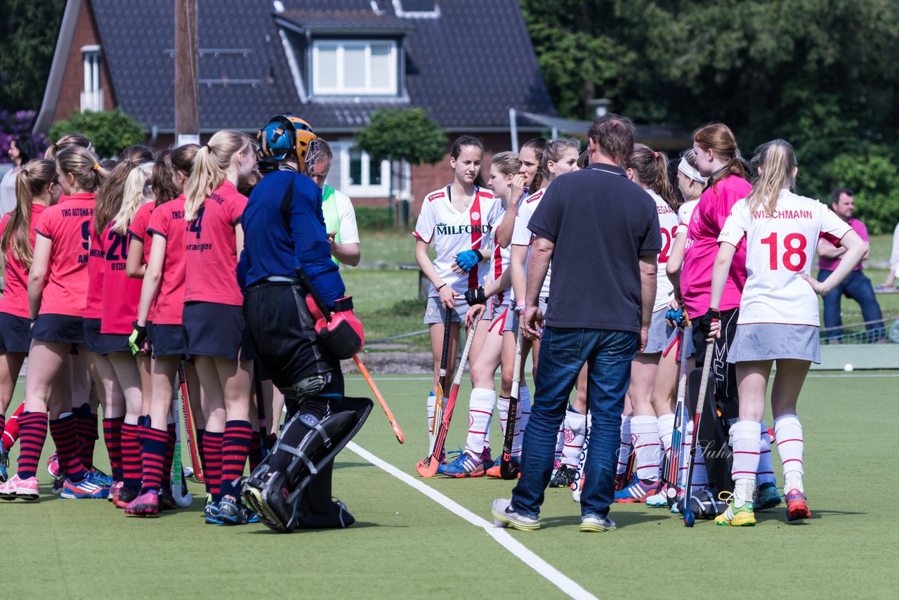 Bild 64 - B-Juniorinnen Der Club an der Alster - THC Altona Bahrenfeld : Ergebnis: 4:0